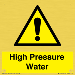 High Pressure Water
